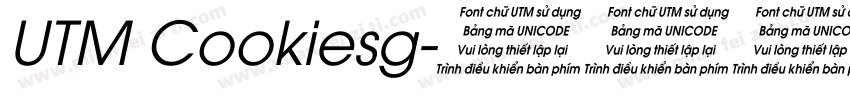 UTM Cookiesg字体转换